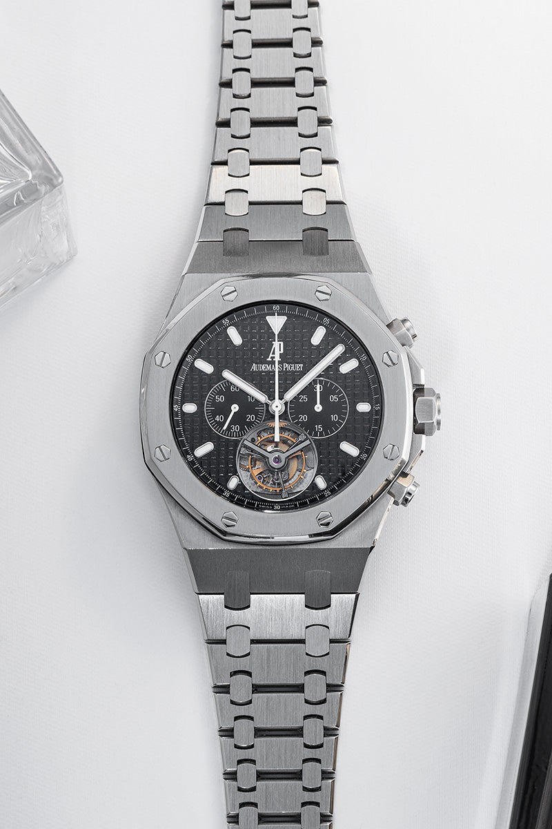 Royal Oak Tourbillon Chronograph 25977ST.OO.D002CR.01