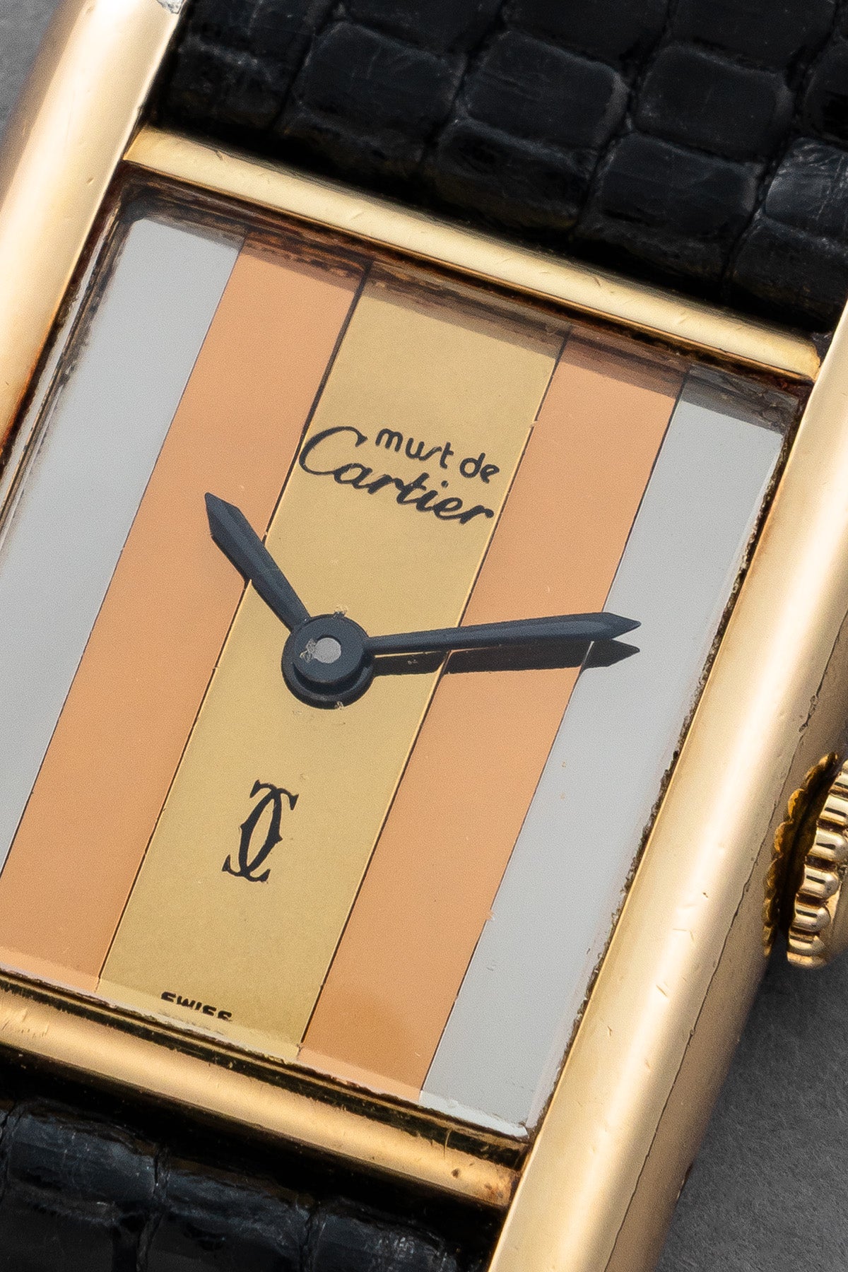 Must De Cartier Tank "Tridor Dial"