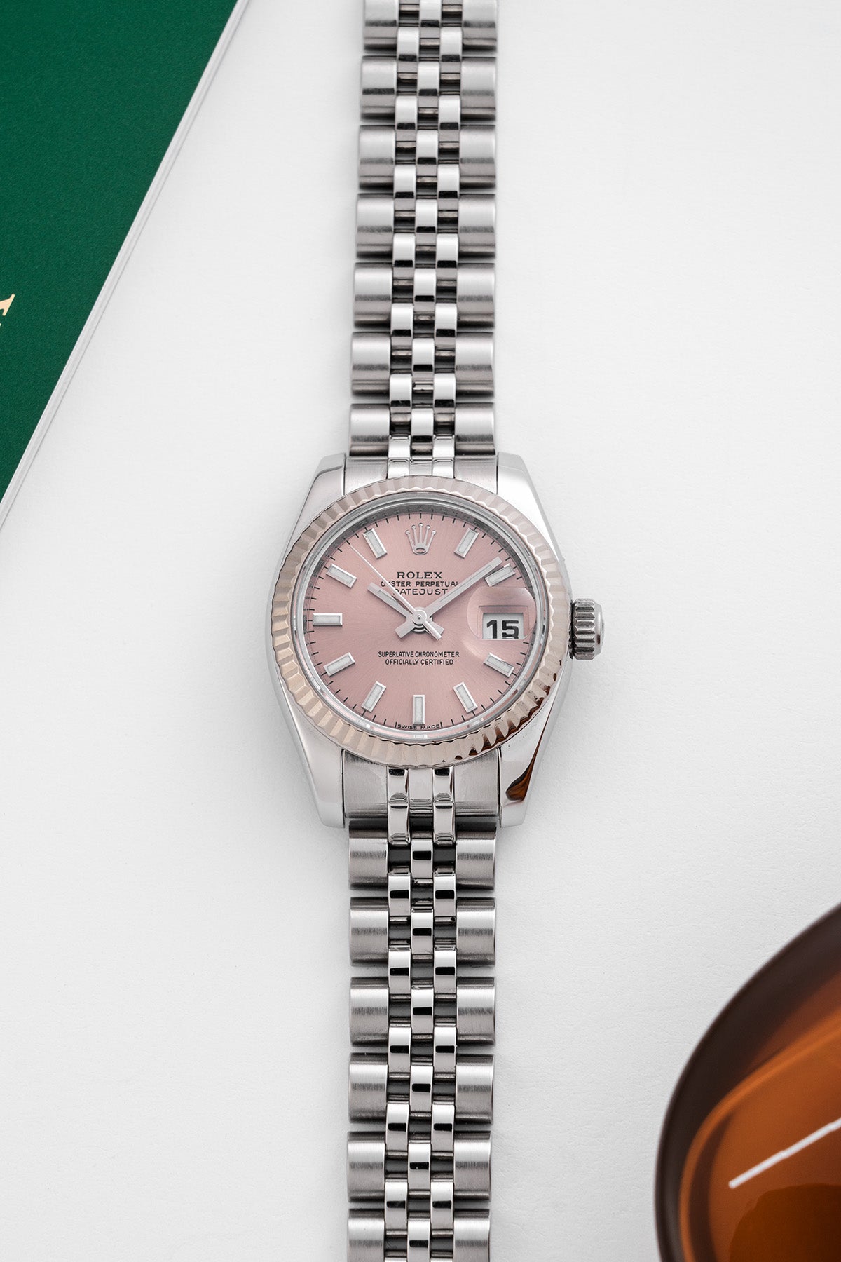 Rolex Lady Datejust 179174 "Pink Dial"