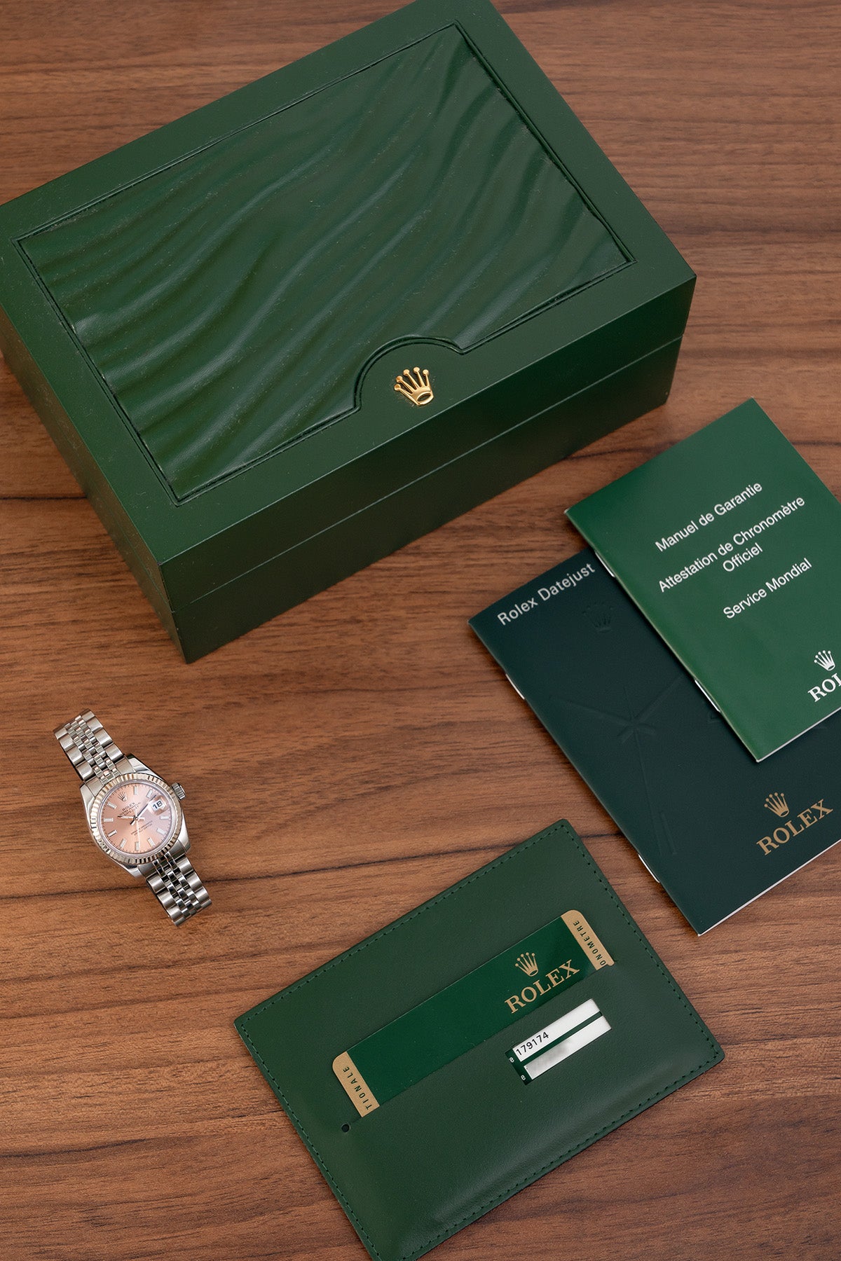 Rolex Lady Datejust 179174 "Pink Dial"
