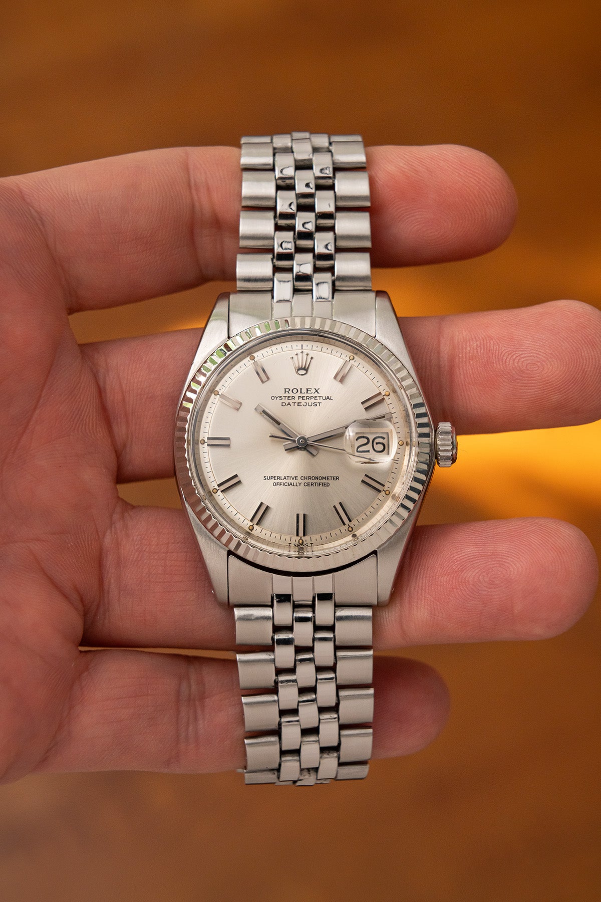 Rolex Datejust 1601 "Silver Dial"