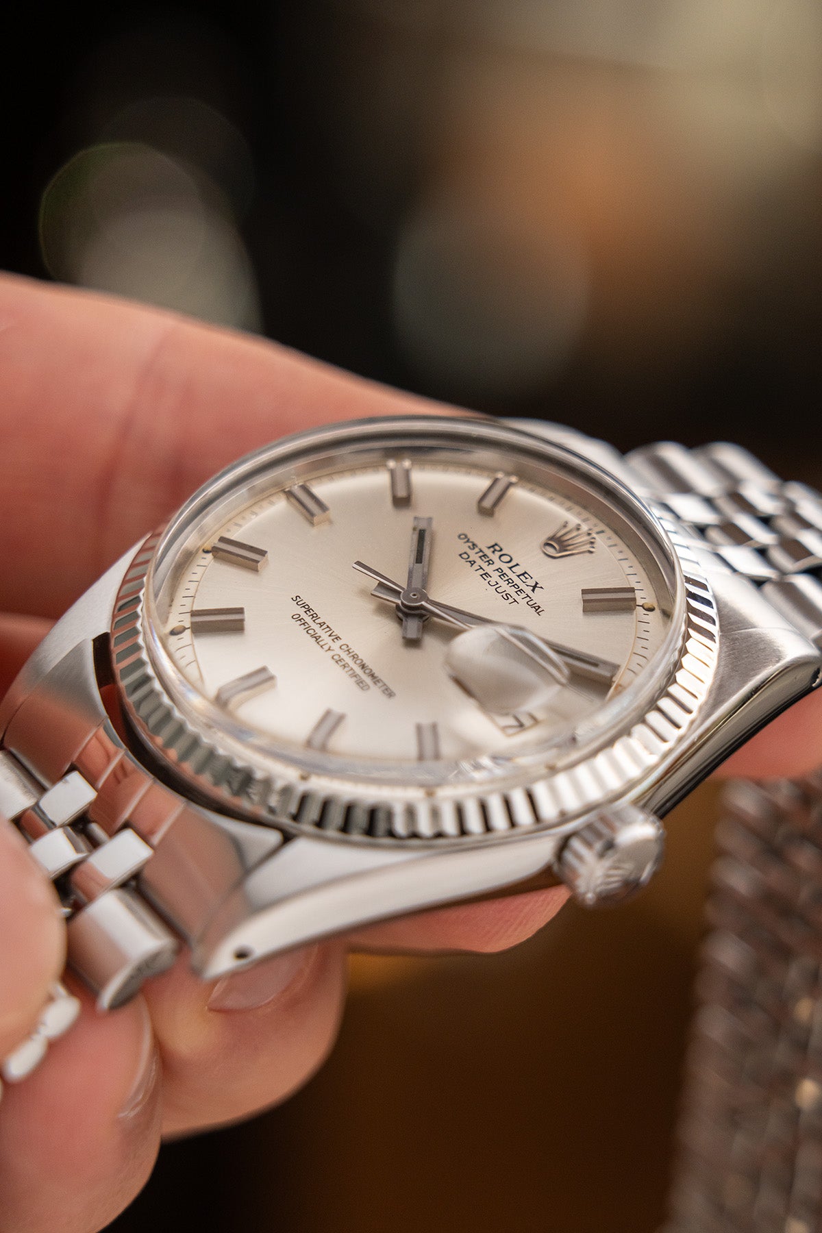 Rolex Datejust 1601 "Silver Dial"