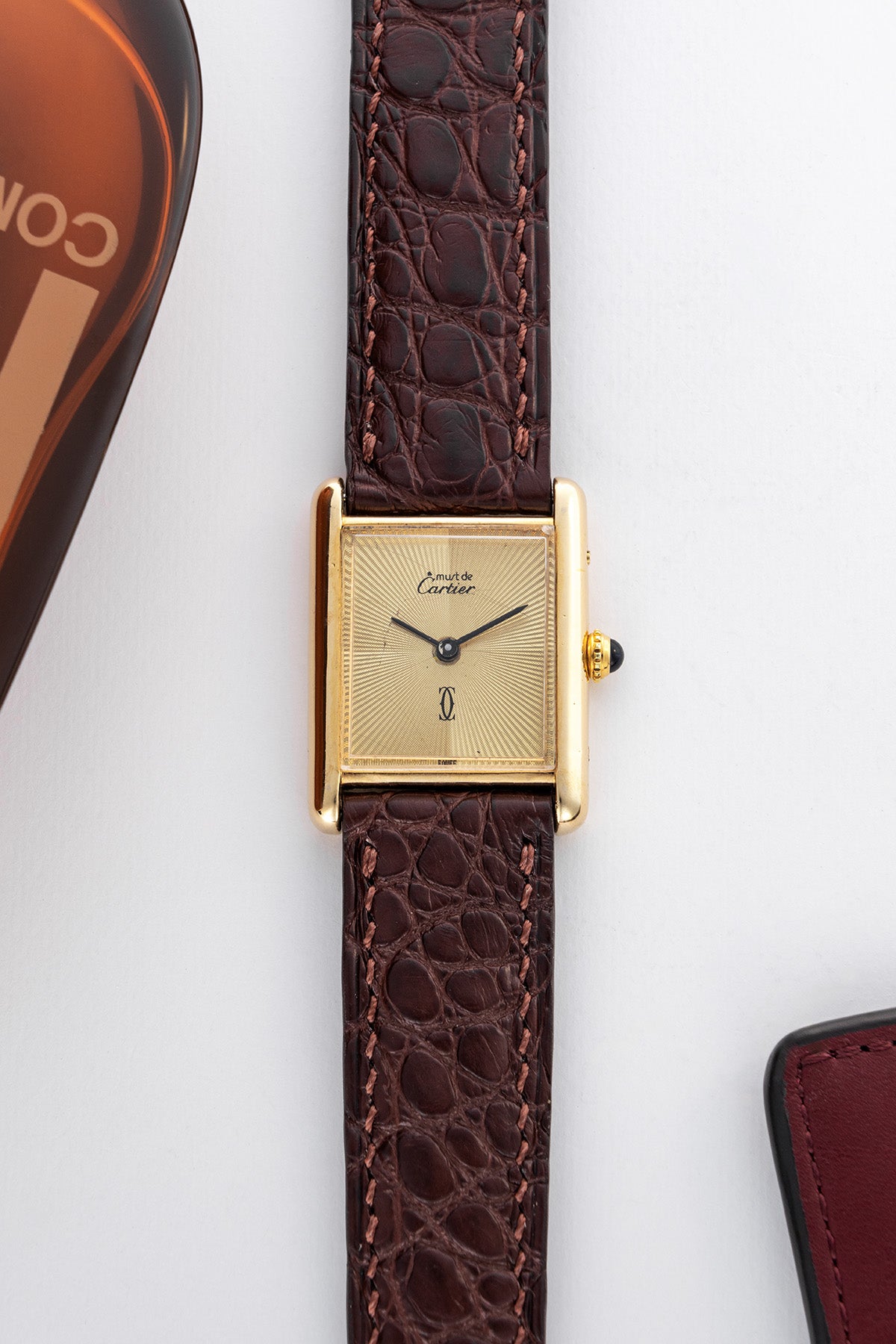 Must de Cartier Tank "Discor Dial"