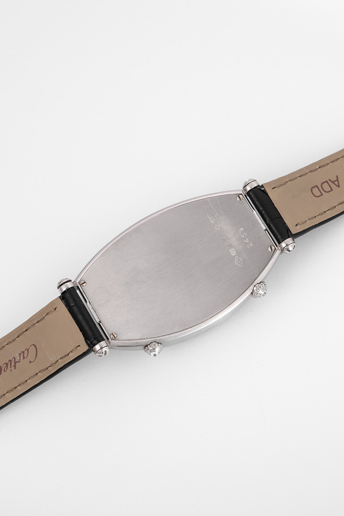 Cartier Tonneau 2459 WG "Dual Time"
