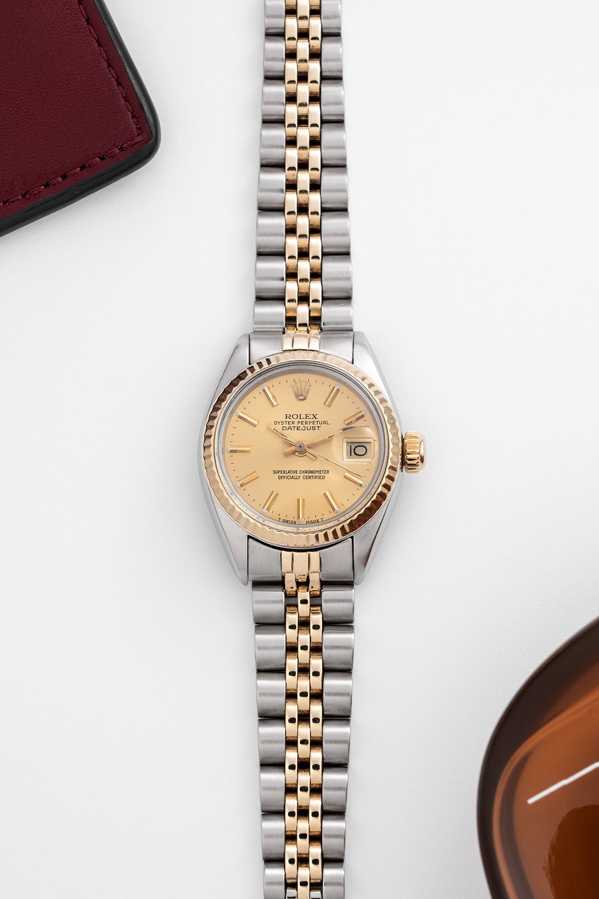 Rolex Lady Datejust 6917 "Gold Dial"