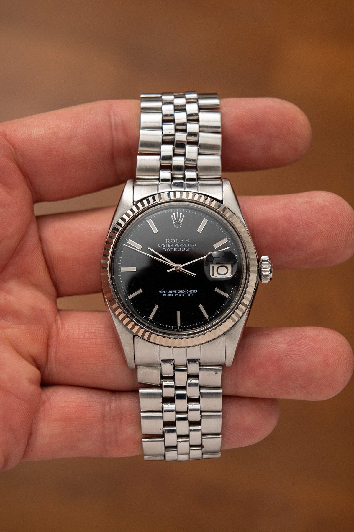 Rolex Datejust 1601 "Black Dial"