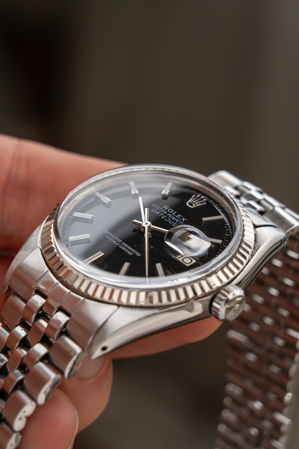 Rolex Datejust 1601 "Black Dial"