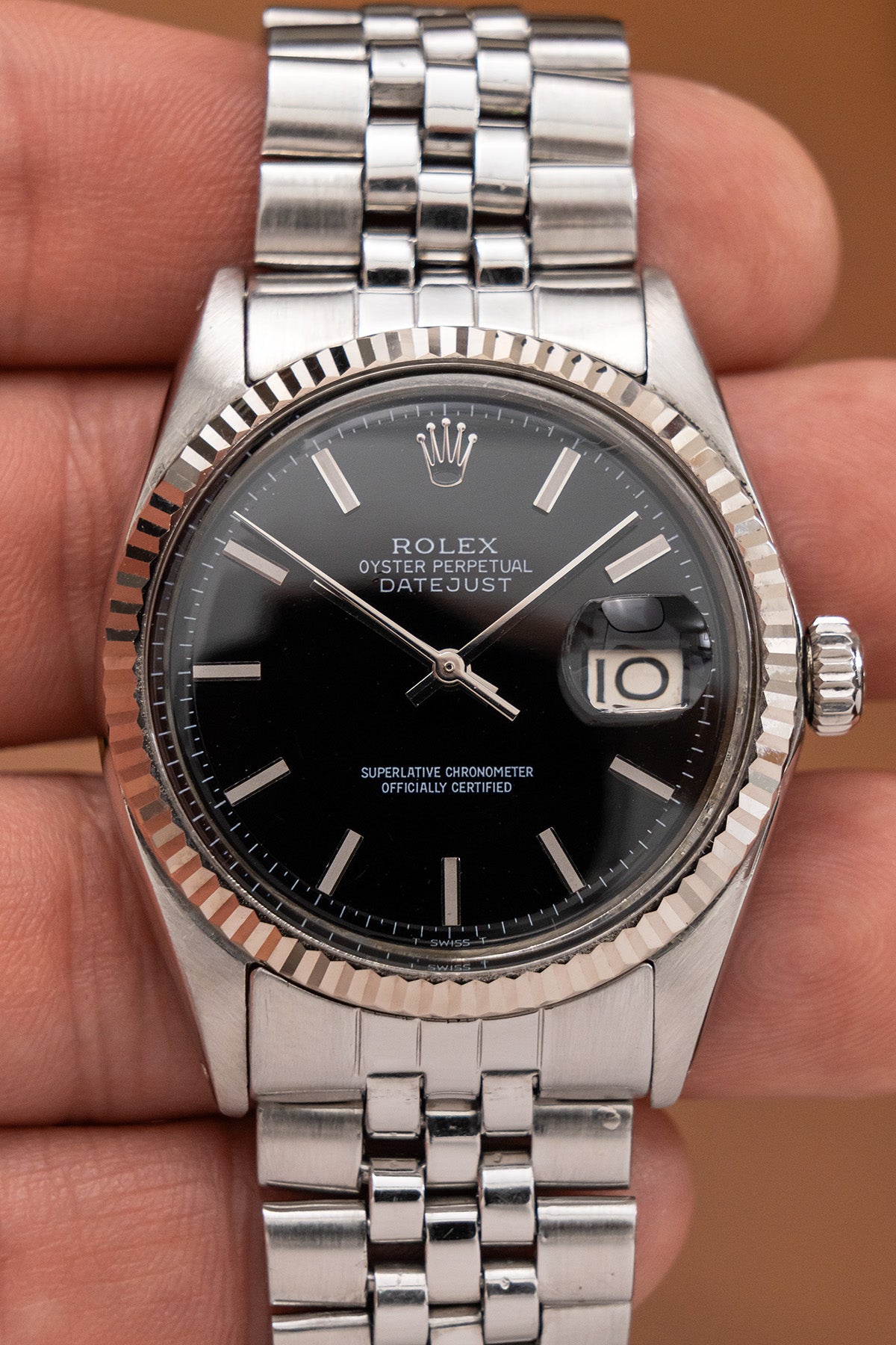 Rolex Datejust 1601 "Black Dial"