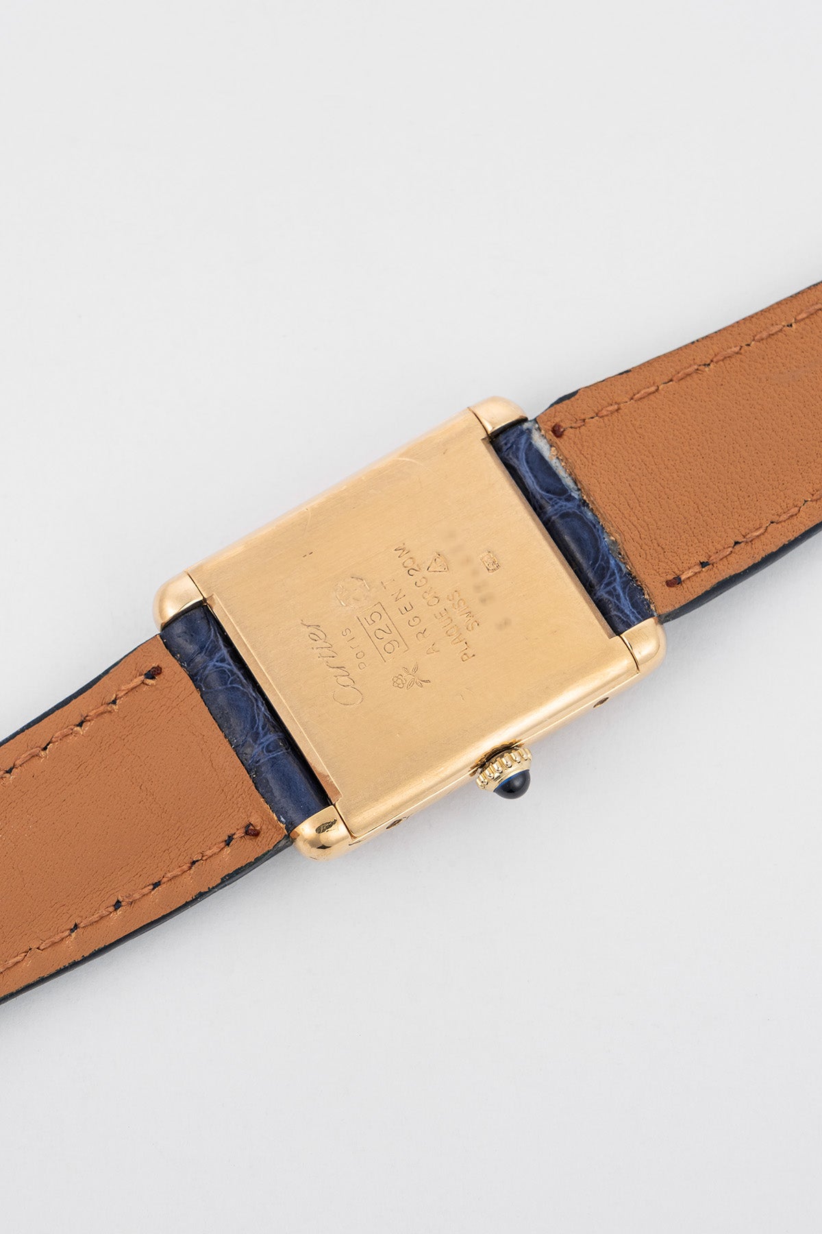 Must De Cartier Tank 6 "Blue Stardust"