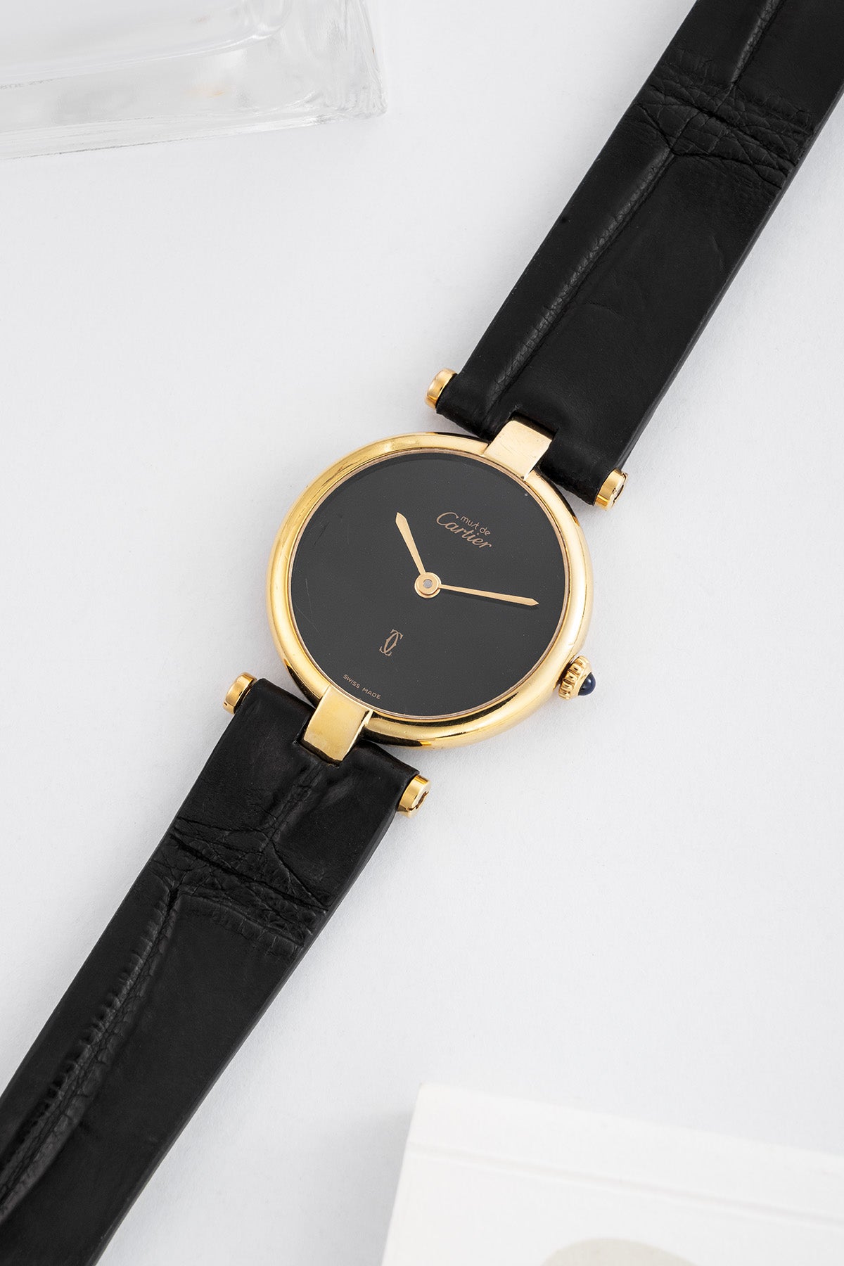 Must De Cartier 18 "Black Dial"