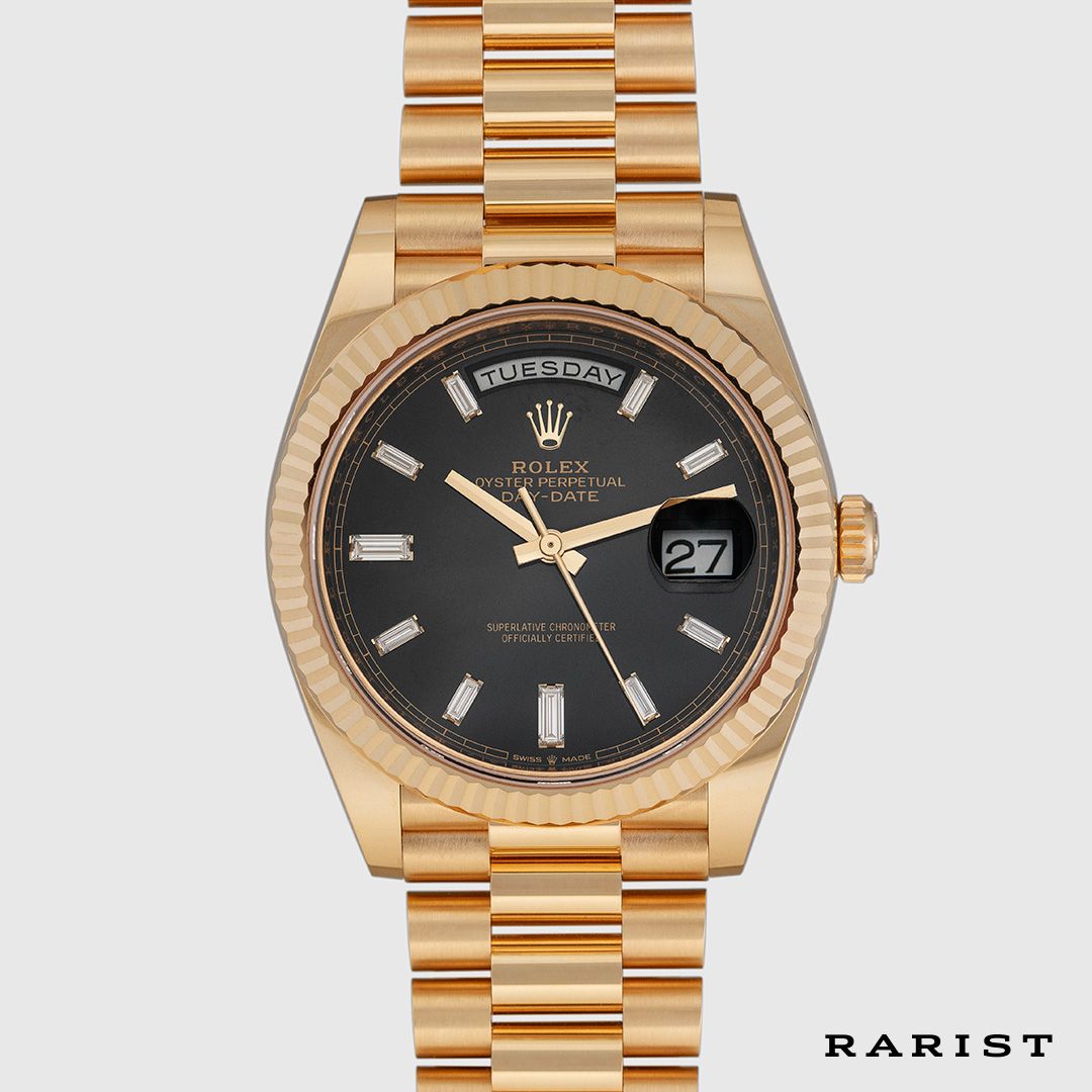 Day-Date 228238 "Black Diamond"