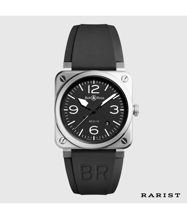 Zegarek Bell & Ross BR 03-92 Automatic Date Steel Black