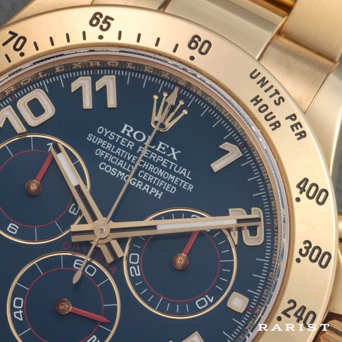 Rolex Daytona Blue Racing Dial 116528