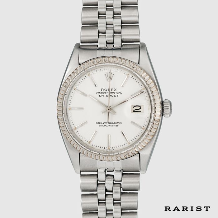 Rolex Datejust 36 White Gold Bezel Jubilee 1601/4